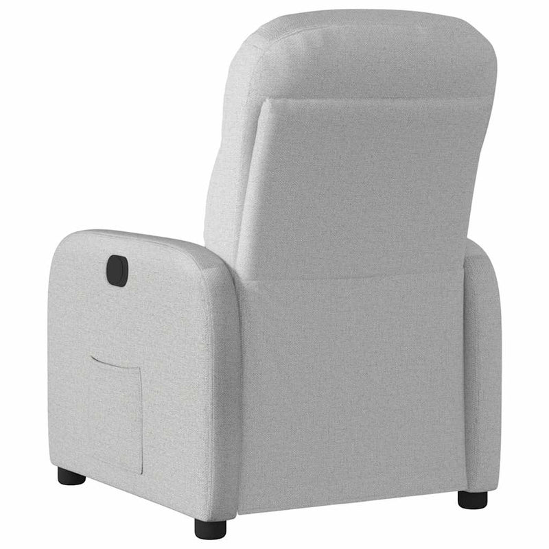 Scaun extensibil din stofă gri nor