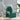 Fotoliu rabatabil, verde închis, material textil