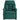 Fotoliu de masaj rabatabil, verde închis, material textil