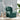 Fotoliu rabatabil, verde închis, material textil