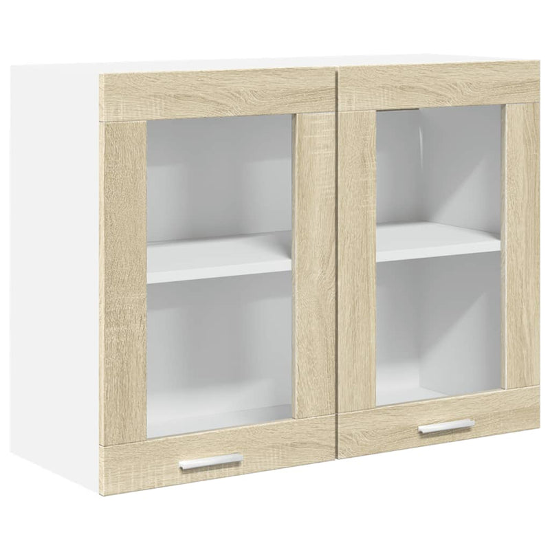 Set dulapuri de bucătărie Lyon 7 piese stejar sonoma, lemn prelucrat
