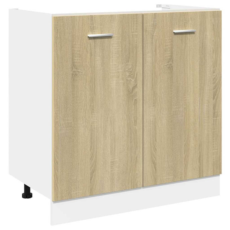 Set dulap de bucătărie “Lyon”, 8 piese, stejar sonoma