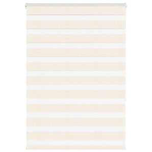 Jaluzea tip zebra 110x150 cm lățime țesătură 105,9 cm poliester