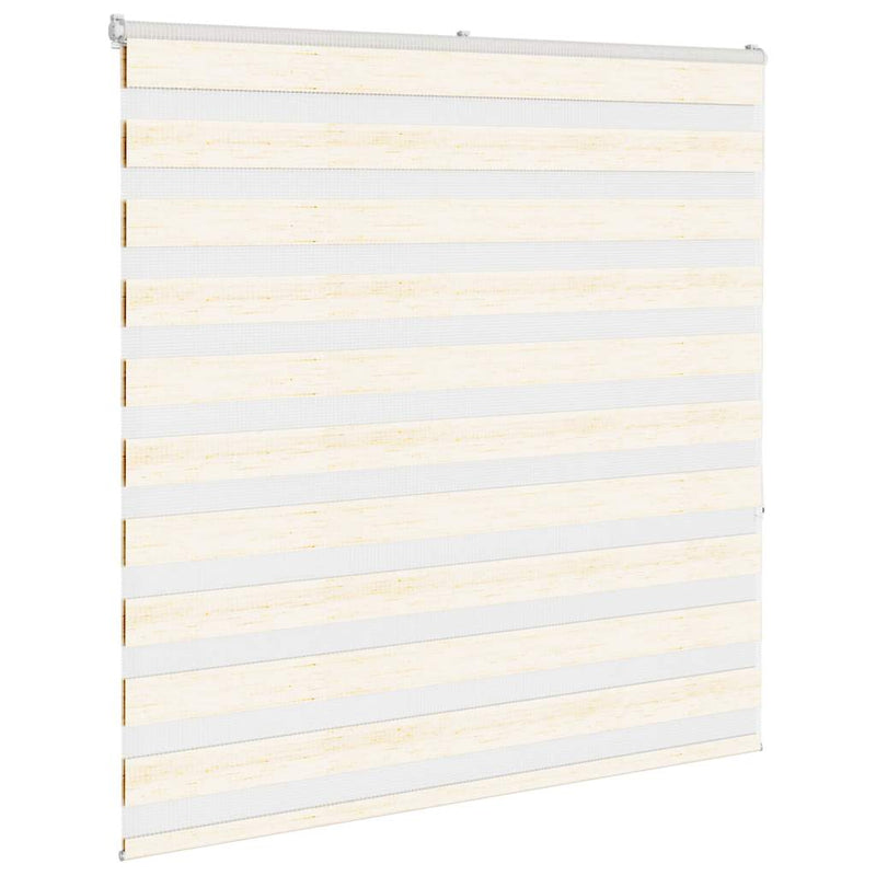 Jaluzea tip zebra 150x150 cm lățime țesătură 145,9 cm poliester