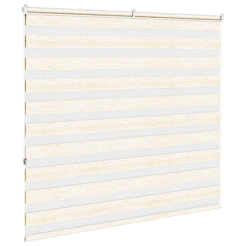 Jaluzea tip zebra 155x150 cm lățime țesătură 150,9 cm poliester