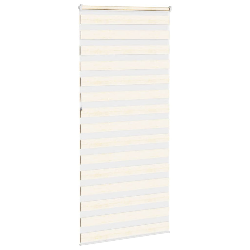 Jaluzea tip zebra 110x230 cm lățime țesătură 105,9 cm poliester