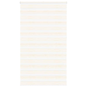 Jaluzea tip zebra 130x230 cm lățime țesătură 125,9 cm poliester