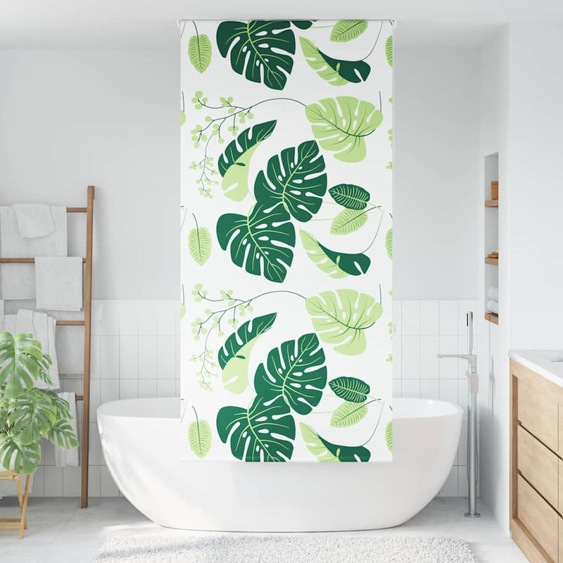 Jaluzea cu rolă de duș 90x240 cm lățime material 86 cm