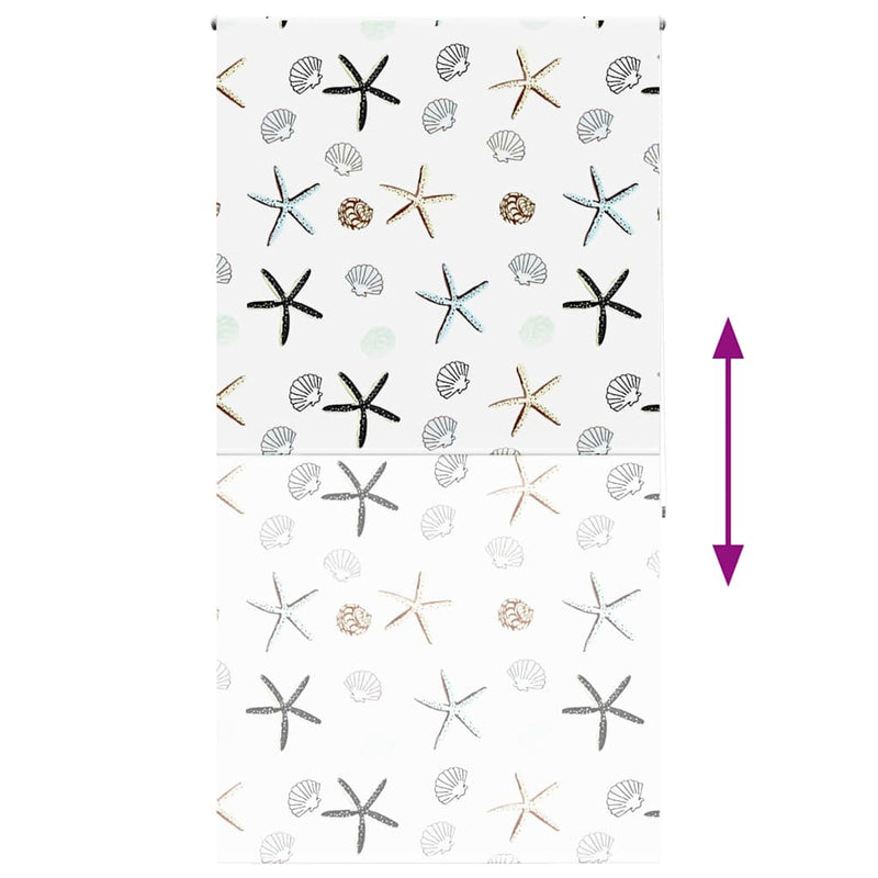 Jaluzea cu rolă de duș 130x240 cm lățime material 126 cm