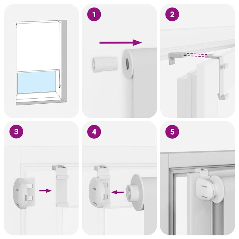 Jaluzea cu rolă de duș 90x240 cm lățime material 86 cm