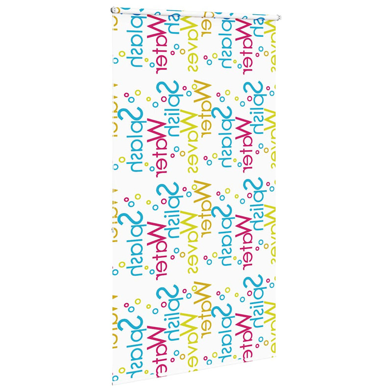 Jaluzea cu rolă de duș 130x240 cm lățime material 126 cm