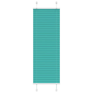 Jaluzea plisată verde petrol 40x150 cm Lățime țesătură 39,4 cm