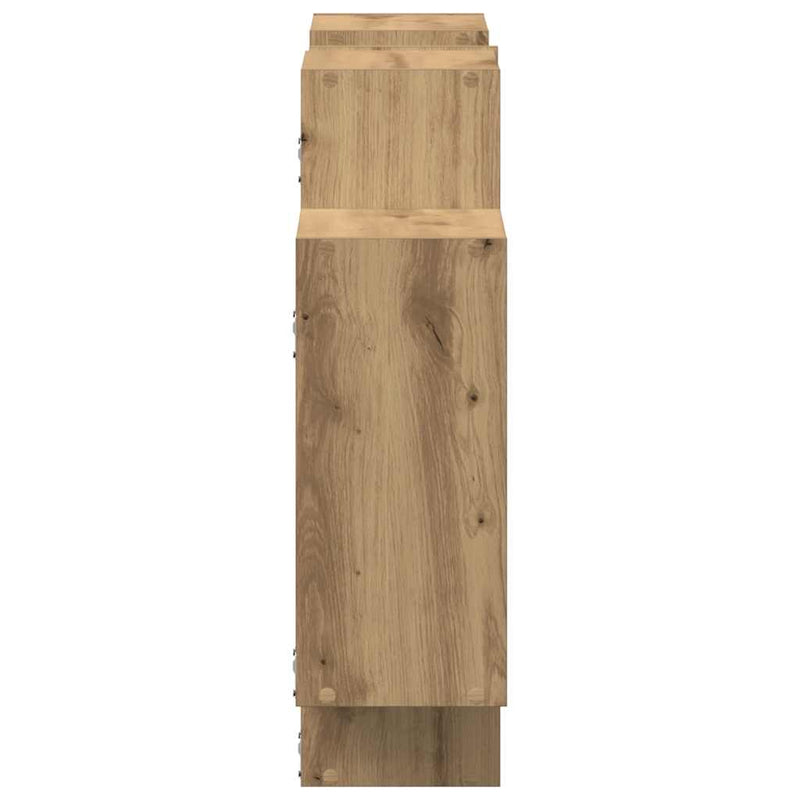 Raft de perete, lemn artizanal, 159x18x65 cm, lemn prelucrat