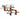 Raft de perete, lemn vechi, 124,5x18x60,5 cm, lemn prelucrat