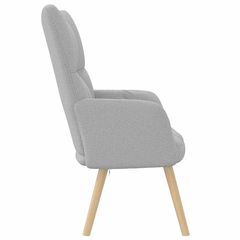 Scaun de relaxare Cloud Grey Fabric