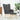 Scaun de relaxare cu taburet, gri deschis, textil