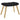 Scaun de relaxare cu taburet, negru, textil