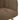Scaun de relaxare cu taburet, maro, textil