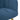 Scaun de relaxare cu taburet, albastru, textil