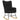 Scaun balansoar, negru, material textil