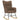 Scaun balansoar, maro, material textil