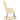 Scaun balansoar, crem, material textil