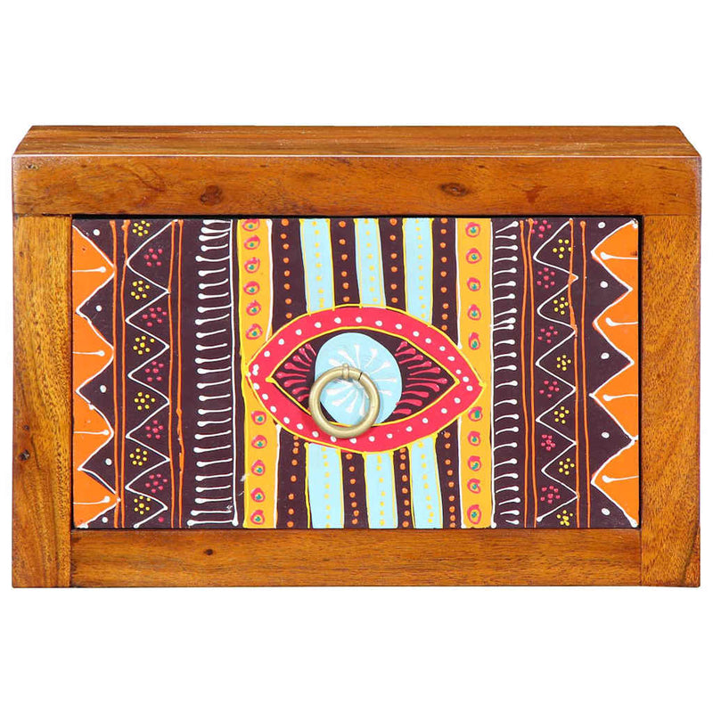 Dulap de noapte 2 buc. Maro 35 x 30 x 22 cm