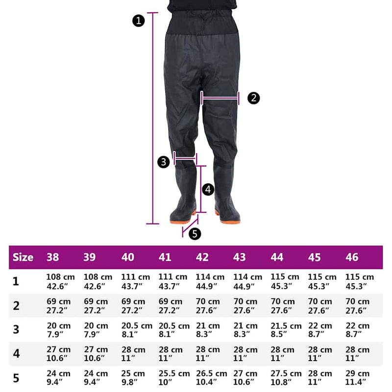 Pantaloni cu talie înaltă cu cizme, negru, mărimea 46