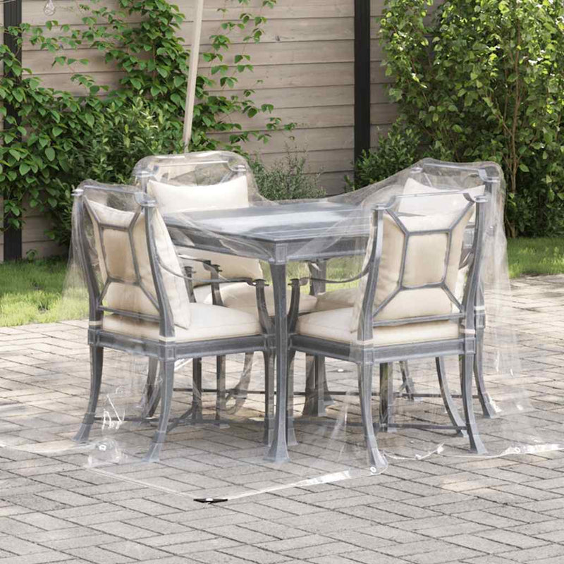 Prelata transparenta cu ochiuri 2x3 m PVC