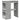 Masă de bar cu raft gri beton 90x47,5x103,5 cm lemn prelucrat