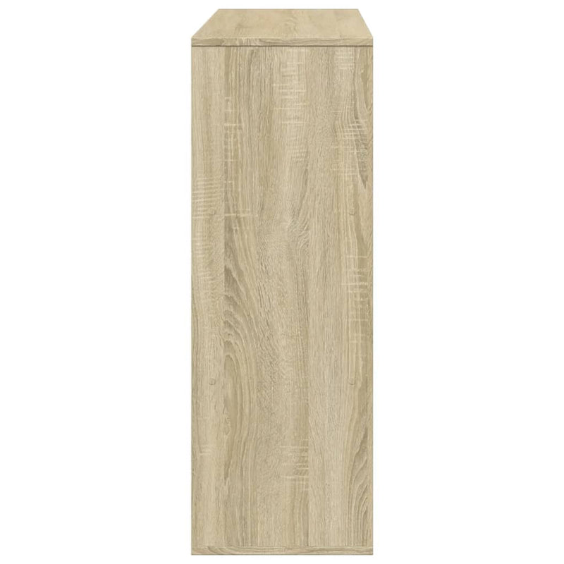 Bibliotecă/Separator cameră, stejar sonoma, 100x33x94,5 cm
