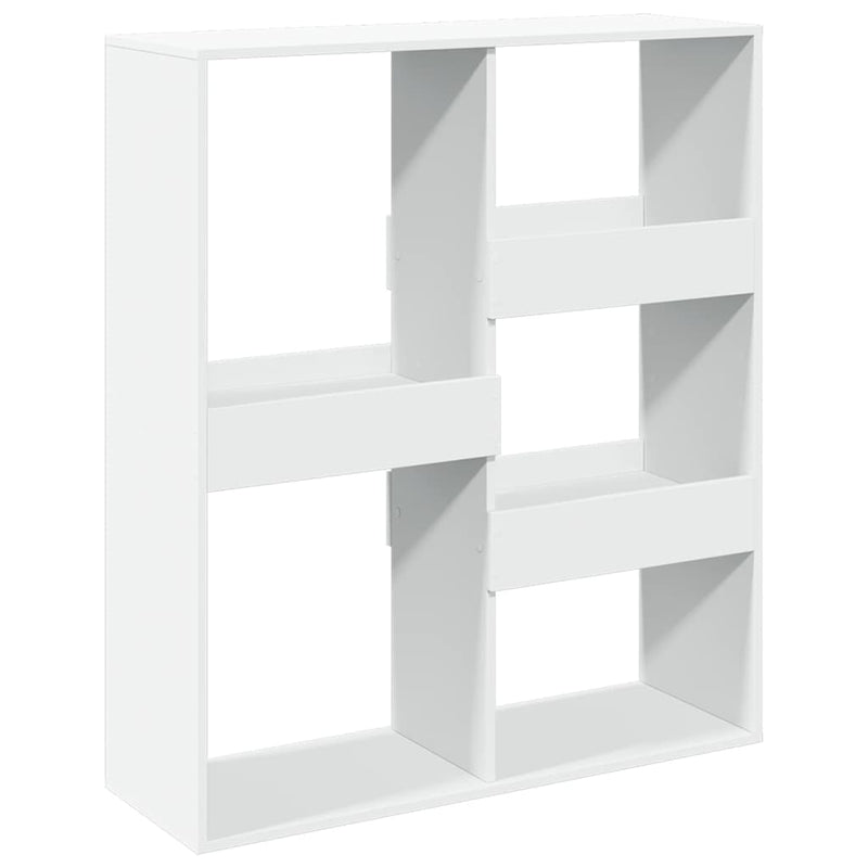 Bibliotecă/Separator cameră, alb, 100x33x115 cm