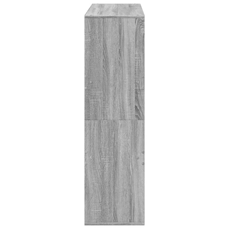 Dulap de cărți/Separator de cameră, gri Sonoma, 100x33x115 cm