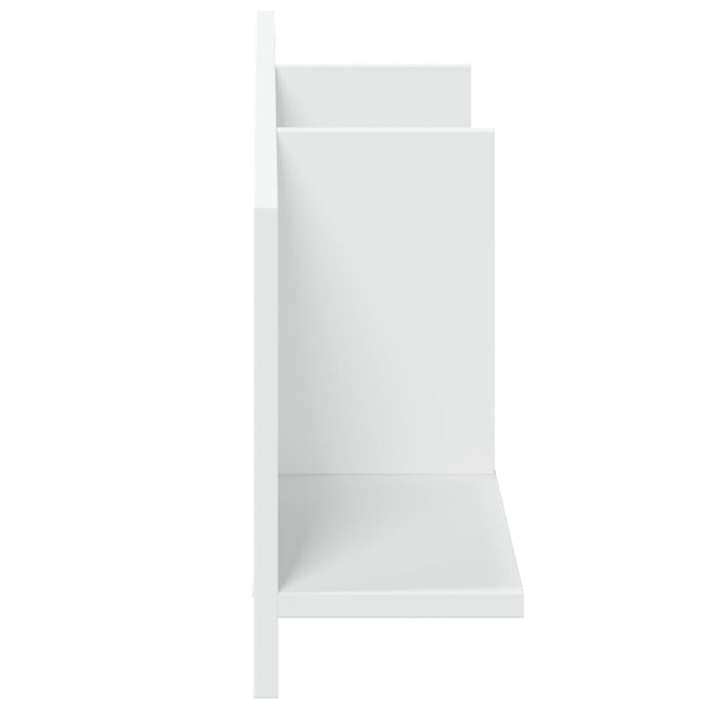 Dulap de perete, alb, 100x16,5x30 cm, lemn prelucrat