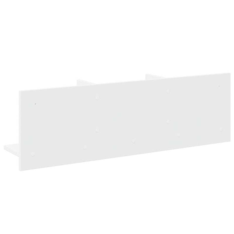 Dulap de perete, alb, 100x16,5x30 cm, lemn prelucrat