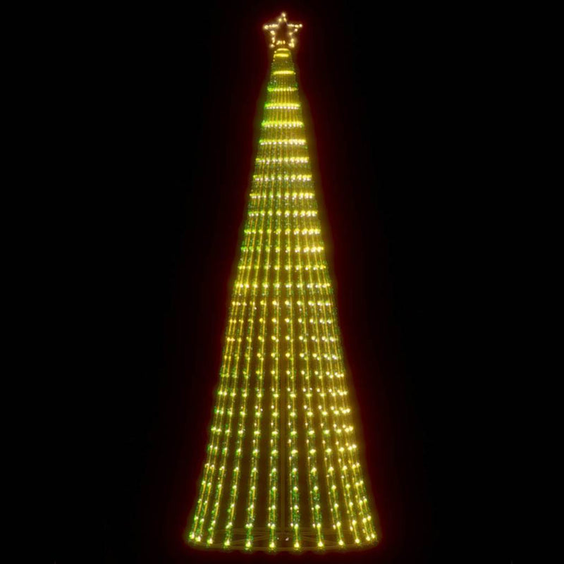 Pom de Crăciun LED 475 LED-uri Alb Cald 247 cm