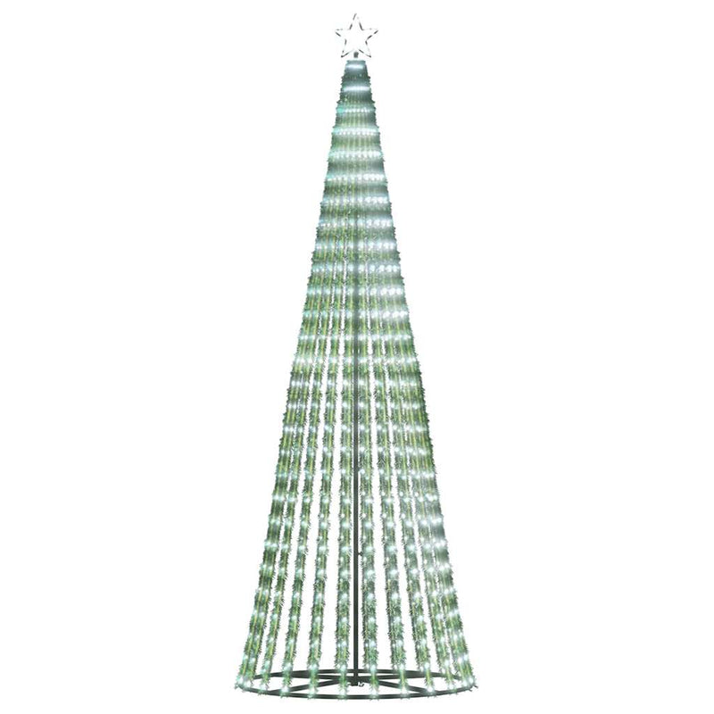 Pom de Crăciun LED 475 LED-uri Alb Rece 247 cm