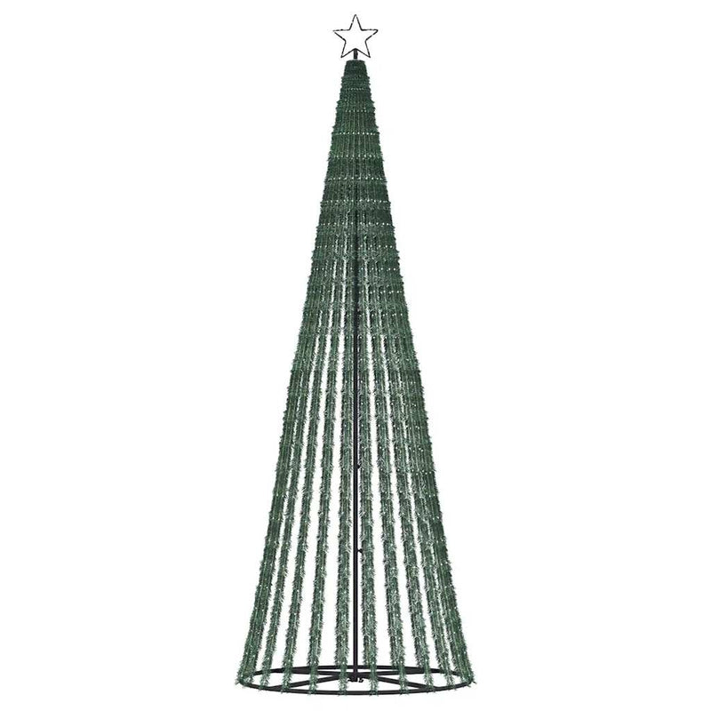 Pom de Crăciun LED 475 LED-uri Alb Rece 247 cm