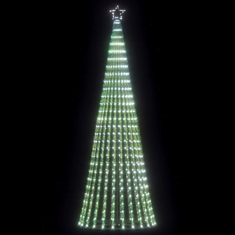 Pom de Crăciun LED 475 LED-uri Alb Rece 247 cm