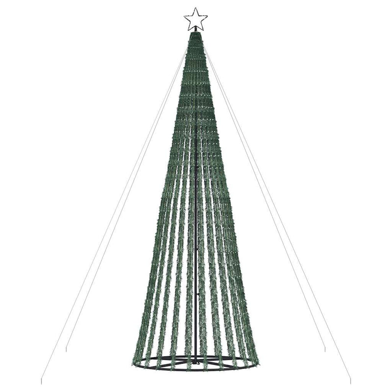 Pom de Crăciun LED 1028 LED-uri Alb Cald 403 cm