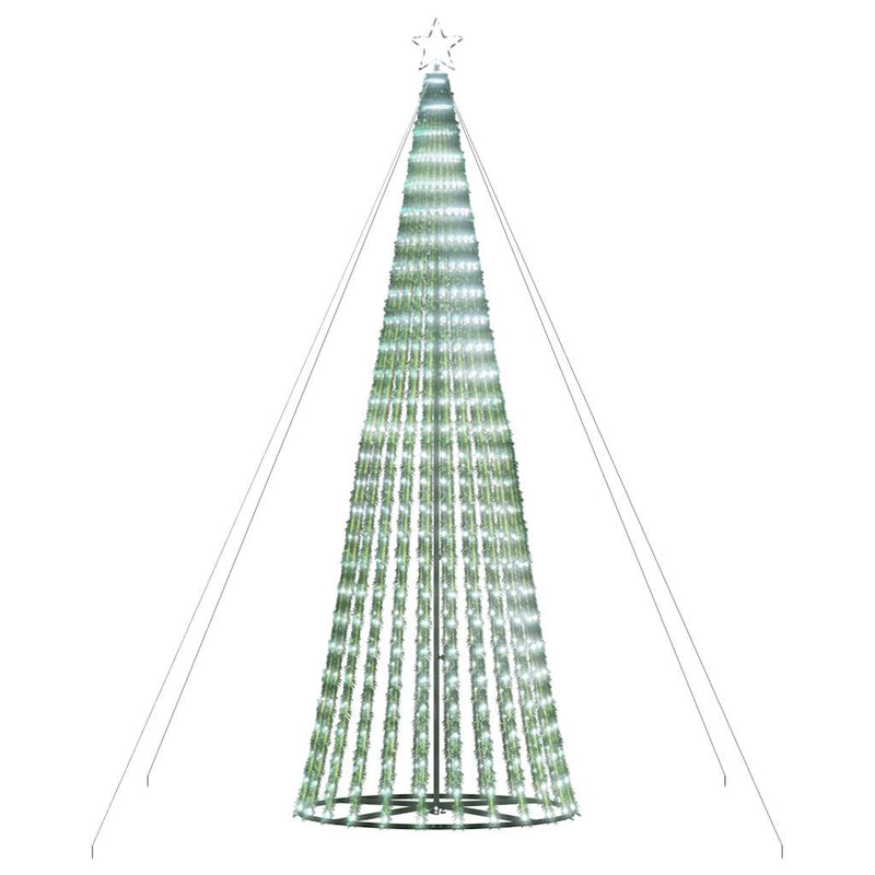 Pom de Crăciun LED 1028 LED-uri Alb Rece 403 cm