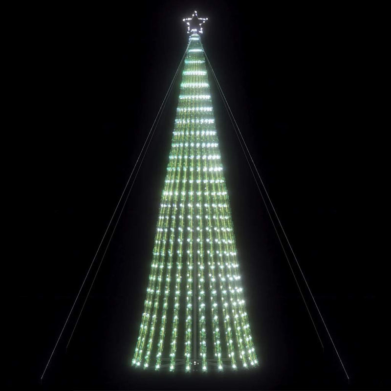 Pom de Crăciun LED 1028 LED-uri Alb Rece 403 cm