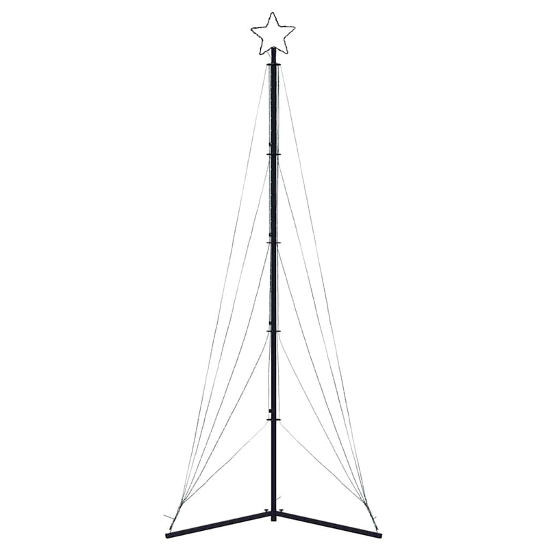 Pom de Crăciun LED 525 LED-uri Alb Rece 302 cm