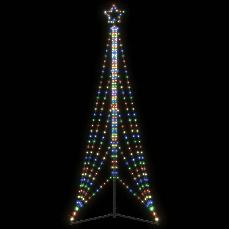 Pom de Crăciun LED 525 LED-uri colorate 302 cm