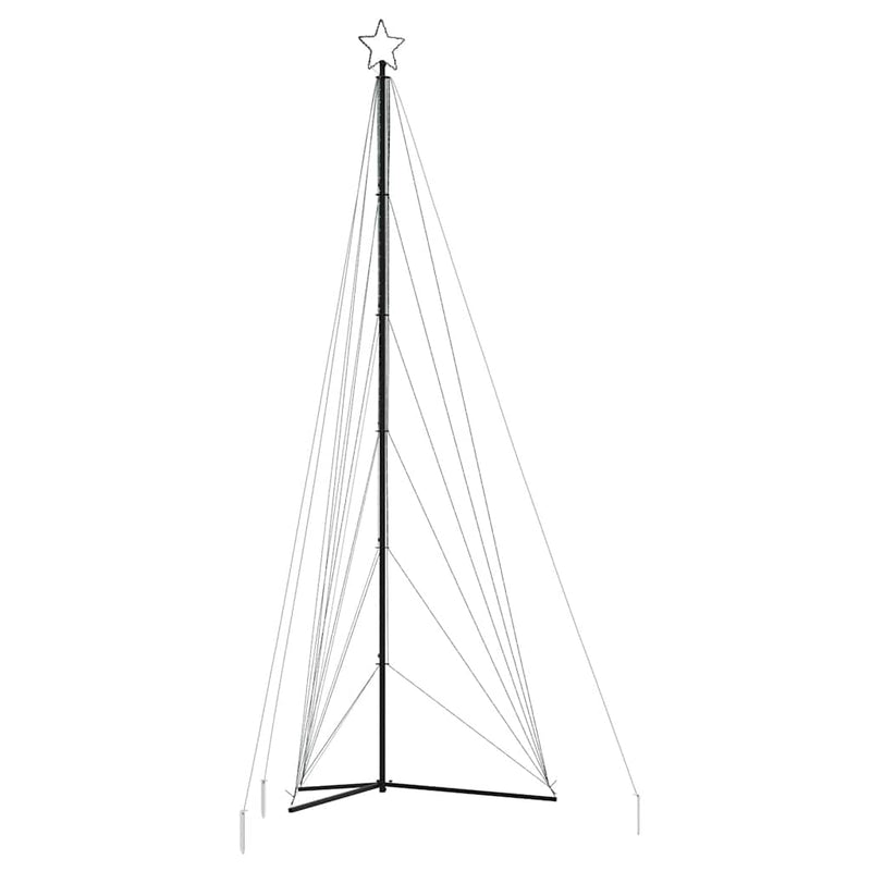 Pom de Crăciun LED 861 LED-uri colorate 478 cm