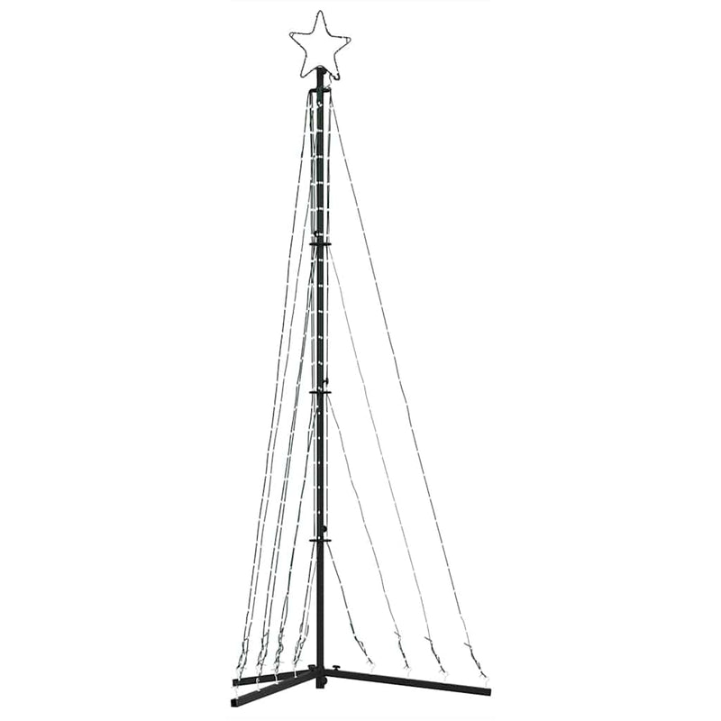 Pom de Crăciun LED 339 LED-uri Alb Cald 187 cm