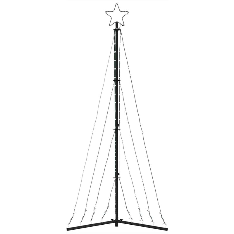 Pom de Crăciun LED 339 LED-uri Alb Cald 187 cm