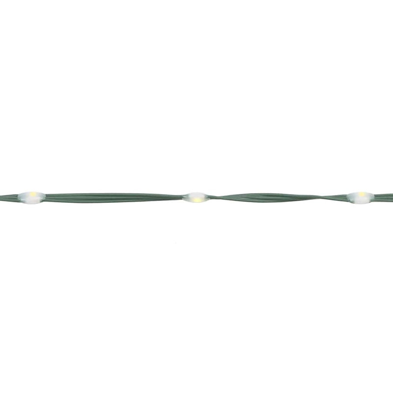Pom de Crăciun LED 339 LED-uri Alb Cald 187 cm