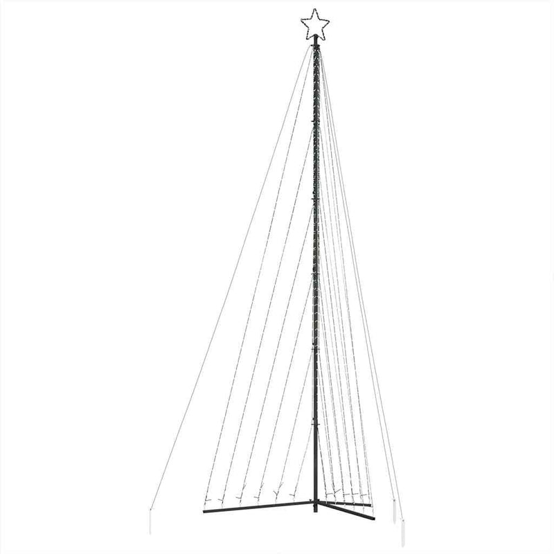 Pom de Crăciun LED 789 LED-uri Alb Cald 476 cm