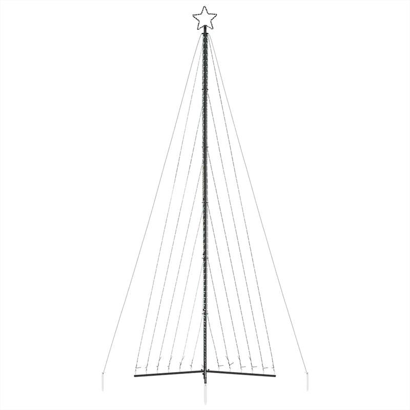 Pom de Crăciun LED 789 LED-uri Alb Cald 476 cm